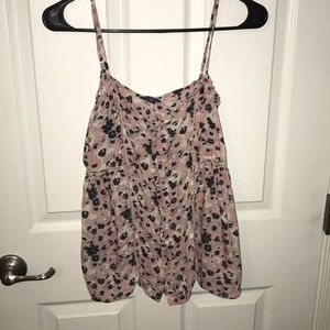 Pink and Blue AEO tank